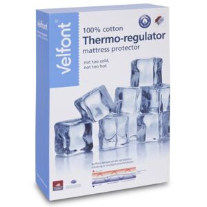 Velfont Termoregulační prostěradlo + matracový chránič OUTLAST® 100% bavlna 80x200x25 cm