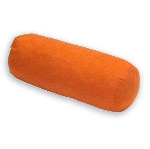 Natalia Relaxační polštář - válec oranžový 44x15 cm