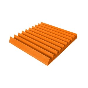 Mega-acoustic Akustická pěna V-profil oranžová 50x50x4 cm