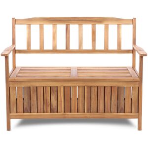 Home&Garden Dřevěná zahradní lavice s úložným prostorem