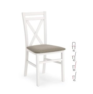 Židle VARON, bílá