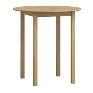 Stůl DASHEN 3, průměr 100 cm, masiv borovice