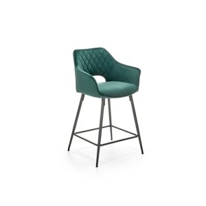 Barová židle MELINDA, zelená