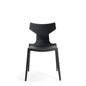 Jídelní židle RE, krémová - Kartell Barva: černá