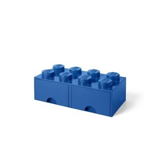 Úložný box 8 s šuplíky, více variant - LEGO Barva: modrá