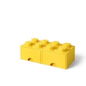 Úložný box 8 s šuplíky, více variant - LEGO Barva: žlutá