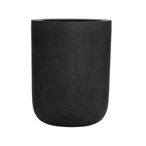 Květináč Dice, barva černá, více velikostí - PotteryPots Velikost: XL - v. 60 cm, ⌀ 45 cm