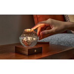 Stolní lampička s 3D motivem, více variant - Gingko Motiv: sluneční soustava