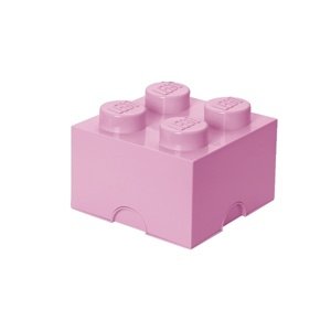 Úložný box 4, více variant - LEGO Barva: světle růžová