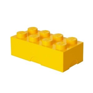 Box na svačinu 10 x 20 x 7,5 cm, více variant - LEGO Barva: žlutá