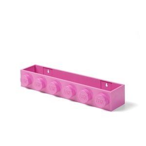 Závěsná polička, více variant - LEGO Barva: růžová
