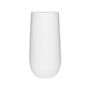 Květináč Nax, barva lesklá bílá, více velikostí - PotteryPots Velikost: L - v. 101 cm, ⌀ 50 cm