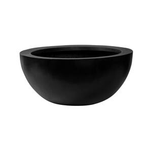 Květináč Vic Bowl, barva černá, více velikostí - PotteryPots Velikost: L - v. 28 cm, ⌀ 60 cm