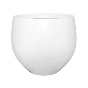 Květináč Jumbo Orb, barva matná bílá, více velikostí - PotteryPots Velikost: S - v. 73 cm, ⌀ 87 cm