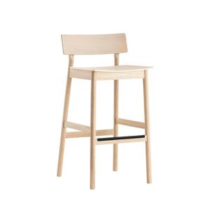 Barová židle "Pause 2.0", 65 cm, 2 varianty - Woud Varianta: dub, světlý lak